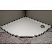 Душевой поддон из искусственного камня Veconi Tezeo TZ-10 80x80 TZ10-80PL-01-19C3 Белый глянец