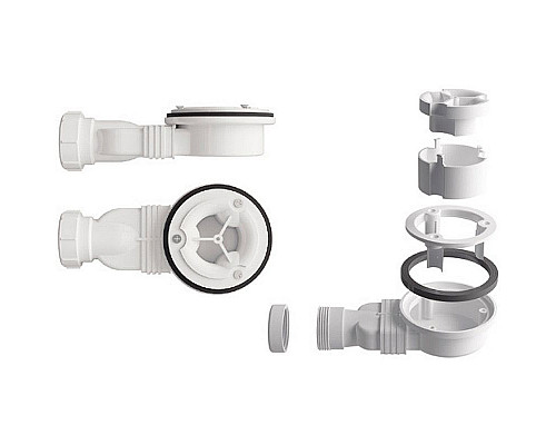 Заказать Душевой поддон из искусственного камня Vincea 100x80 VST-4SR8010G+Vsph-D132 Серый в магазине сантехники Santeh-Crystal.ru