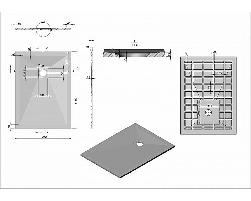Santeh-Crystal.ru: Душевой поддон из искусственного камня Vincea 110x80 VST-4SR8011W+Vsph-D132 Белый матовый Приобрести Душевой поддон из искусственного камня Vincea 110x80 VST-4SR8011W+Vsph-D132 Белый матовый в магазине сантехники Santeh-Crystal.ru