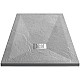 Купить Душевой поддон из искусственного камня Vincea 120x80 VST-4SR8012G+Vsph-D132 Серый в магазине сантехники Santeh-Crystal.ru