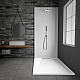 Заказать Душевой поддон из искусственного камня Vincea 120x80 VST-4SRL8012W+Vsph-D611 Белый матовый в магазине сантехники Santeh-Crystal.ru