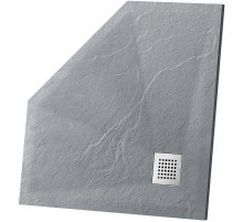 Душевой поддон из искусственного камня Vincea 90x90 VST-4SP9090G Серый