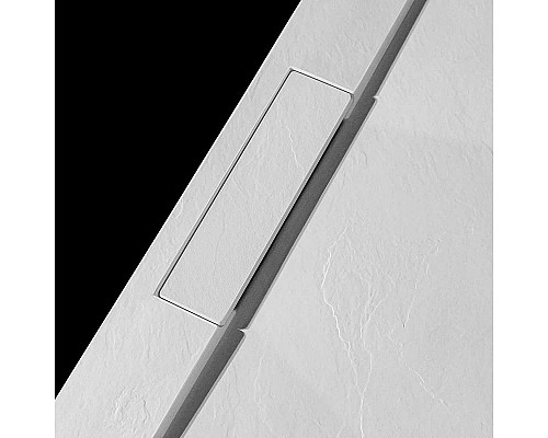 Приобрести Душевой поддон из искусственного камня Vincea 90х90 VST-4SRL9090W Белый матовый в магазине сантехники Santeh-Crystal.ru