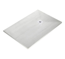 Душевой поддон из искусственного камня WasserKRAFT Aller 120x80 10T06 Слоновая кость матовая