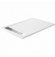 Душевой поддон из искусственного камня WasserKRAFT Mindel 140х80 85T35 Белый матовый