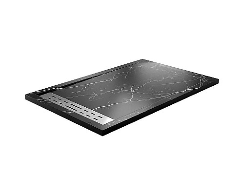 Santeh-Crystal.ru: Душевой поддон из искусственного камня WasserKRAFT Neime 140х90 19T36 Черный матовый Заказать Душевой поддон из искусственного камня WasserKRAFT Neime 140х90 19T36 Черный матовый в магазине сантехники Santeh-Crystal.ru