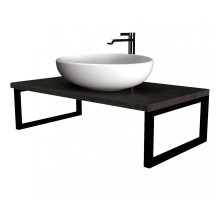 Столешница под раковину 1MarKa Grunge Loft 100 У85838 подвесная Бетон темно-серый