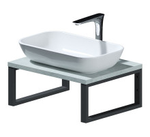 Столешница под раковину 1MarKa Grunge Loft 60 Ц0000001586 Бетон светлый