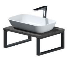 Столешница под раковину 1MarKa Grunge Loft 60 Ц0000001585 Бетон темно-серый