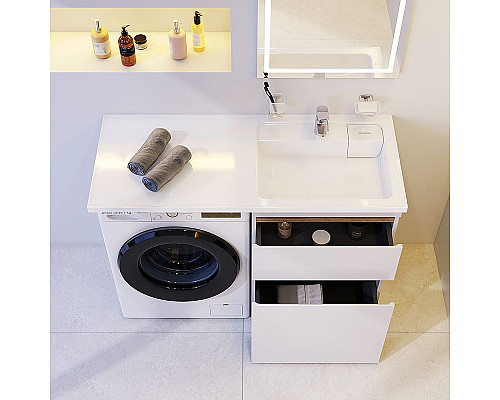 Santeh-Crystal.ru: Раковина AM.PM X-Joy 120 R M85AWPR1201WG на стиральную машину Белая Купить Раковина AM.PM X-Joy 120 R M85AWPR1201WG на стиральную машину Белая в магазине сантехники Santeh-Crystal.ru