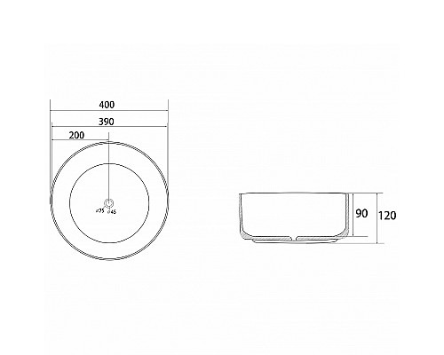Раковина-чаша Abber Bequem 40 AC2109RG Розовое золото Раковина-чаша Abber Bequem 40 AC2109RG Розовое золото