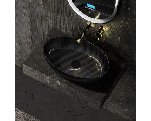 Раковина-чаша Abber Karbon 60 AK2041 Черная