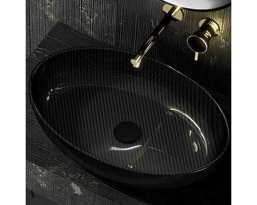 Раковина-чаша Abber Karbon 60 AK2041 Черная