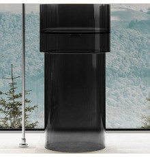 Раковина Abber Kristall 45 AT2701Onyx Черная