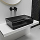 Приобрести Раковина-чаша Abber Kristall 60 AT2803Onyx Черная в магазине сантехники Santeh-Crystal.ru