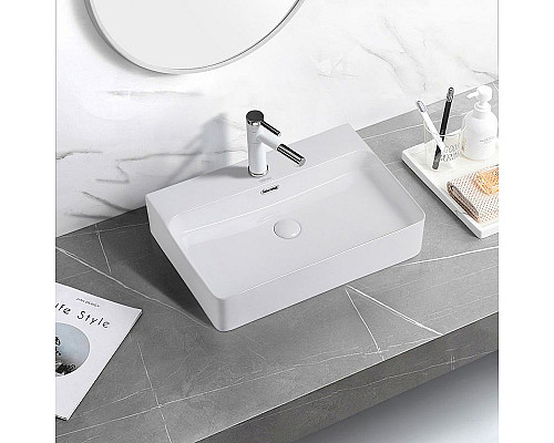 Santeh-Crystal.ru: Раковина Abber Rechteck 61 AC2201 Белая Купить Раковина Abber Rechteck 61 AC2201 Белая в магазине сантехники Santeh-Crystal.ru