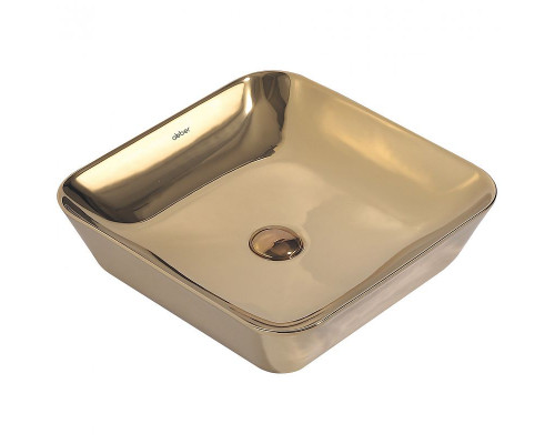 Приобрести Раковина-чаша Abber Rechteck 43 AC2205GG Золото в магазине сантехники Santeh-Crystal.ru