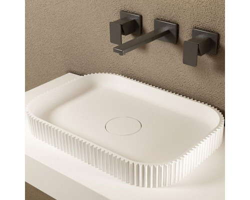 Приобрести Раковина-чаша Abber Stein 50 AS2602 Белая в магазине сантехники Santeh-Crystal.ru