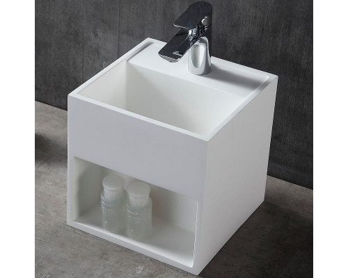 Купить Раковина Abber Stein 30 AS2639 подвесная Белая в магазине сантехники Santeh-Crystal.ru