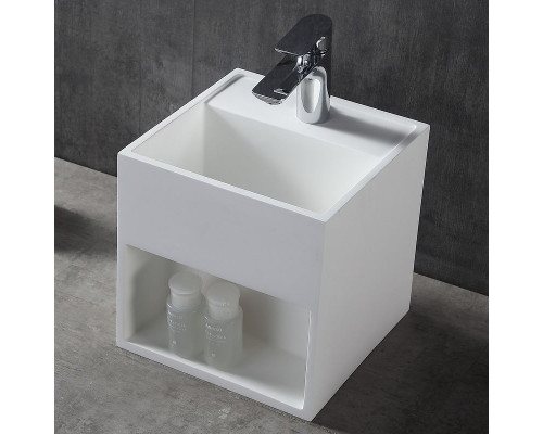 Купить Раковина Abber Stein 30 AS2639 подвесная Белая в магазине сантехники Santeh-Crystal.ru