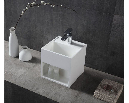 Купить Раковина Abber Stein 30 AS2639 подвесная Белая в магазине сантехники Santeh-Crystal.ru