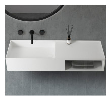 Раковина Abber Stein 120 AS2649-1.2 Белая матовая