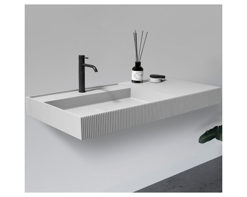 Раковина Abber Stein 120 AS2628 Белая матовая