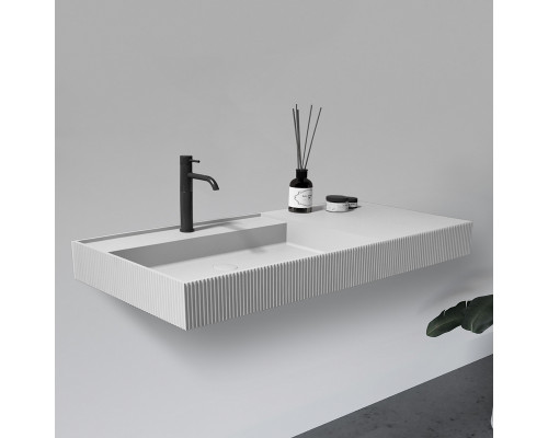 Раковина Abber Stein 120 AS2628 Белая матовая