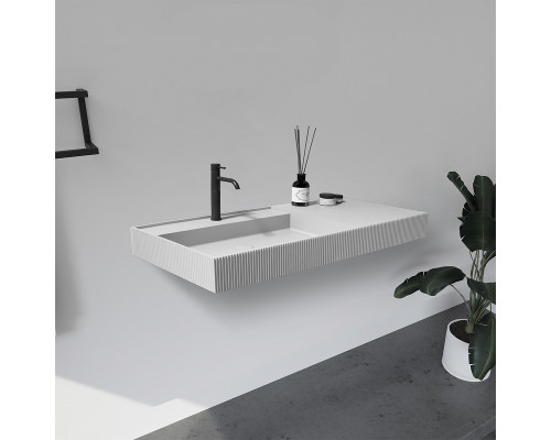 Раковина Abber Stein 120 AS2628 Белая матовая