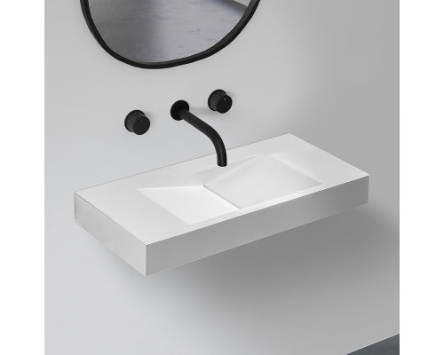 Раковина Abber Stein 100 AS2641 Белая матовая