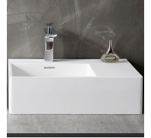 Раковина Abber Stein 56 L AS2644 L Белая матовая