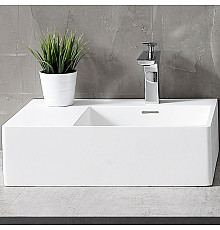 Раковина Abber Stein 56 R AS2644 R Белая матовая