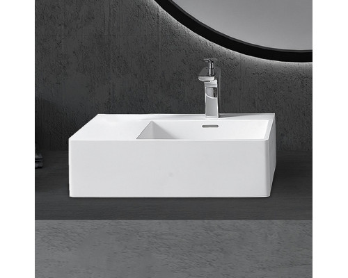 Раковина Abber Stein 56 R AS2644 R Белая матовая