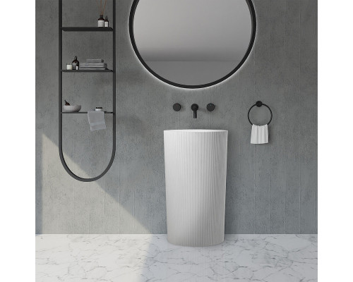 Раковина Abber Stein 50 AS2501-H Белая матовая