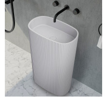 Раковина Abber Stein 55 AS2502-H Белая матовая