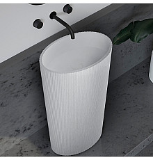 Раковина Abber Stein 50 AS2504-H Белая матовая