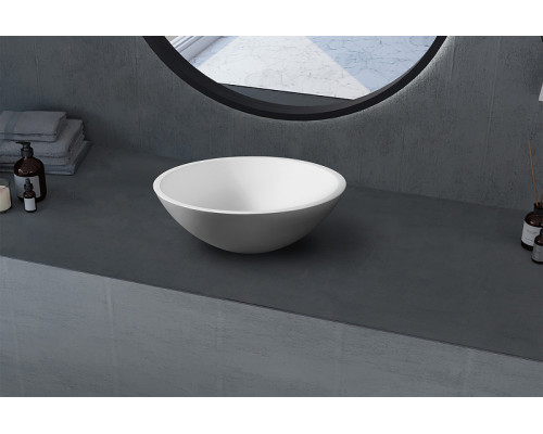 Раковина-чаша Abber Stein 40 AS2608 Белая матовая