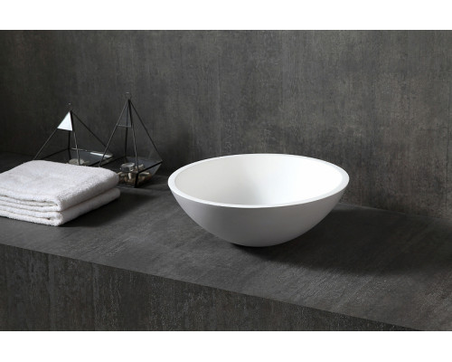 Раковина-чаша Abber Stein 40 AS2608 Белая матовая