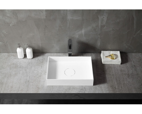 Раковина-чаша Abber Stein 50 AS2621 Белая матовая