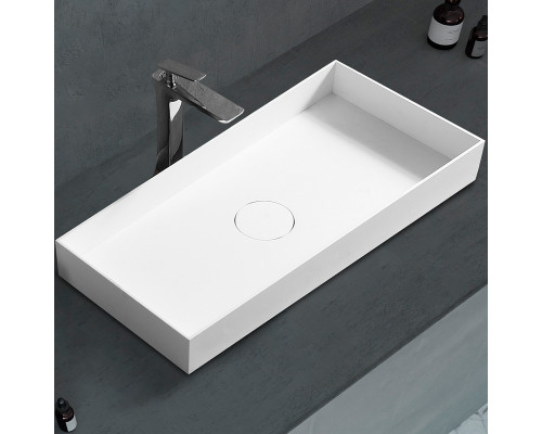 Раковина-чаша Abber Stein 80 AS2622 Белая матовая