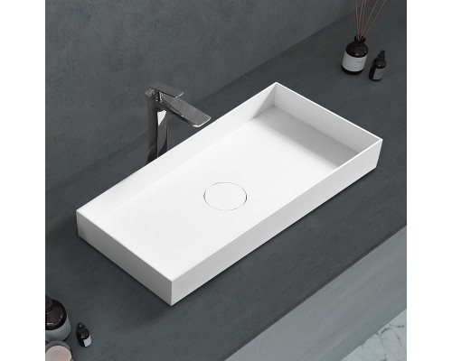 Раковина-чаша Abber Stein 80 AS2622 Белая матовая