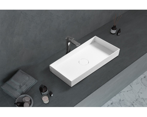 Раковина-чаша Abber Stein 80 AS2622 Белая матовая