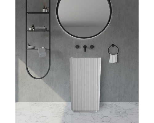 Раковина Abber Stein 50 AS2505-H Белая матовая