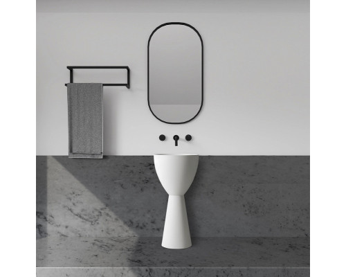 Раковина Abber Stein 45 AS2507 Белая матовая