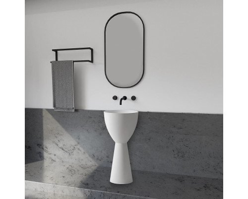 Раковина Abber Stein 45 AS2507 Белая матовая