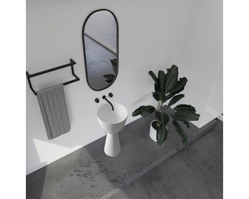 Раковина Abber Stein 45 AS2507 Белая матовая