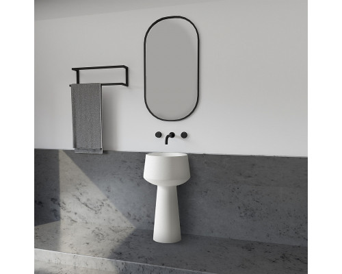 Раковина Abber Stein 50 AS2508 Белая матовая