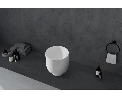 Раковина-чаша Abber Stein 40 AS2618 Белая матовая