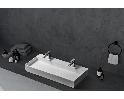 Раковина Abber Stein 120 AS2642 Белая матовая