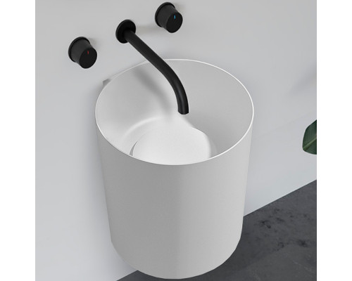 Раковина Abber Stein 42 AS2624 Белая матовая